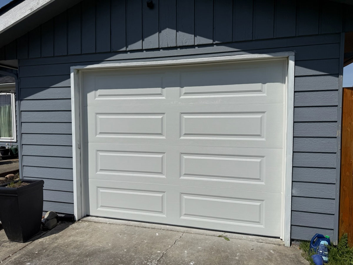 Residential Projects lsd after upgraded 9 x 7 clopay 4053 long panel insulated door tacoma wa 1