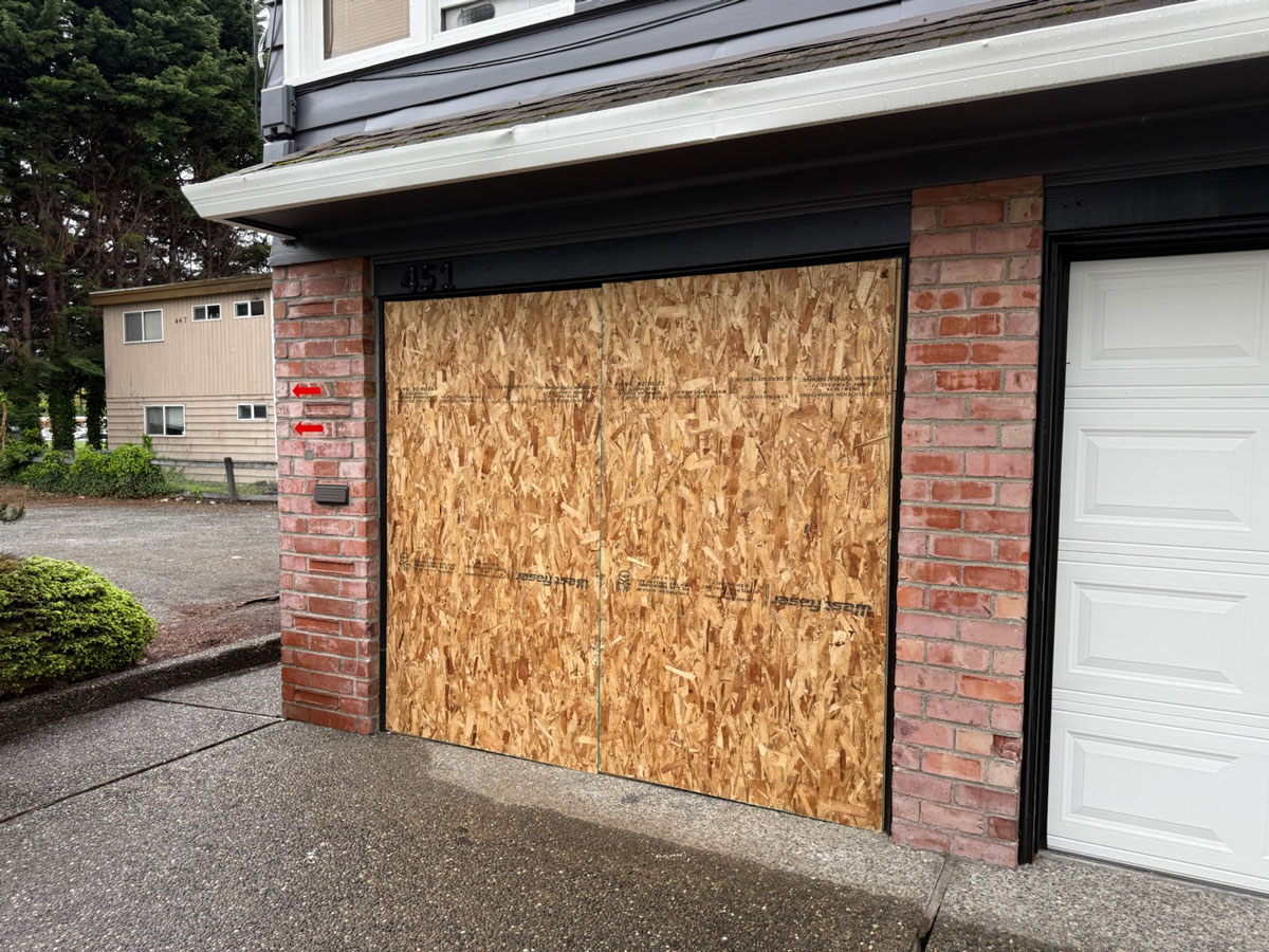 Residential Projects lsd before replacement garage door 8 x 7 hormann non insulated door renton wa 1