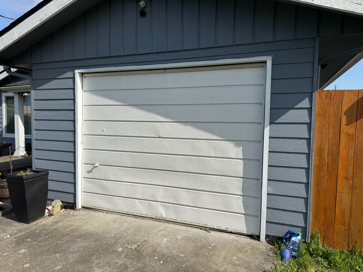 Residential Projects lsd before upgraded 9 x 7 clopay 4053 long panel insulated door tacoma wa 2