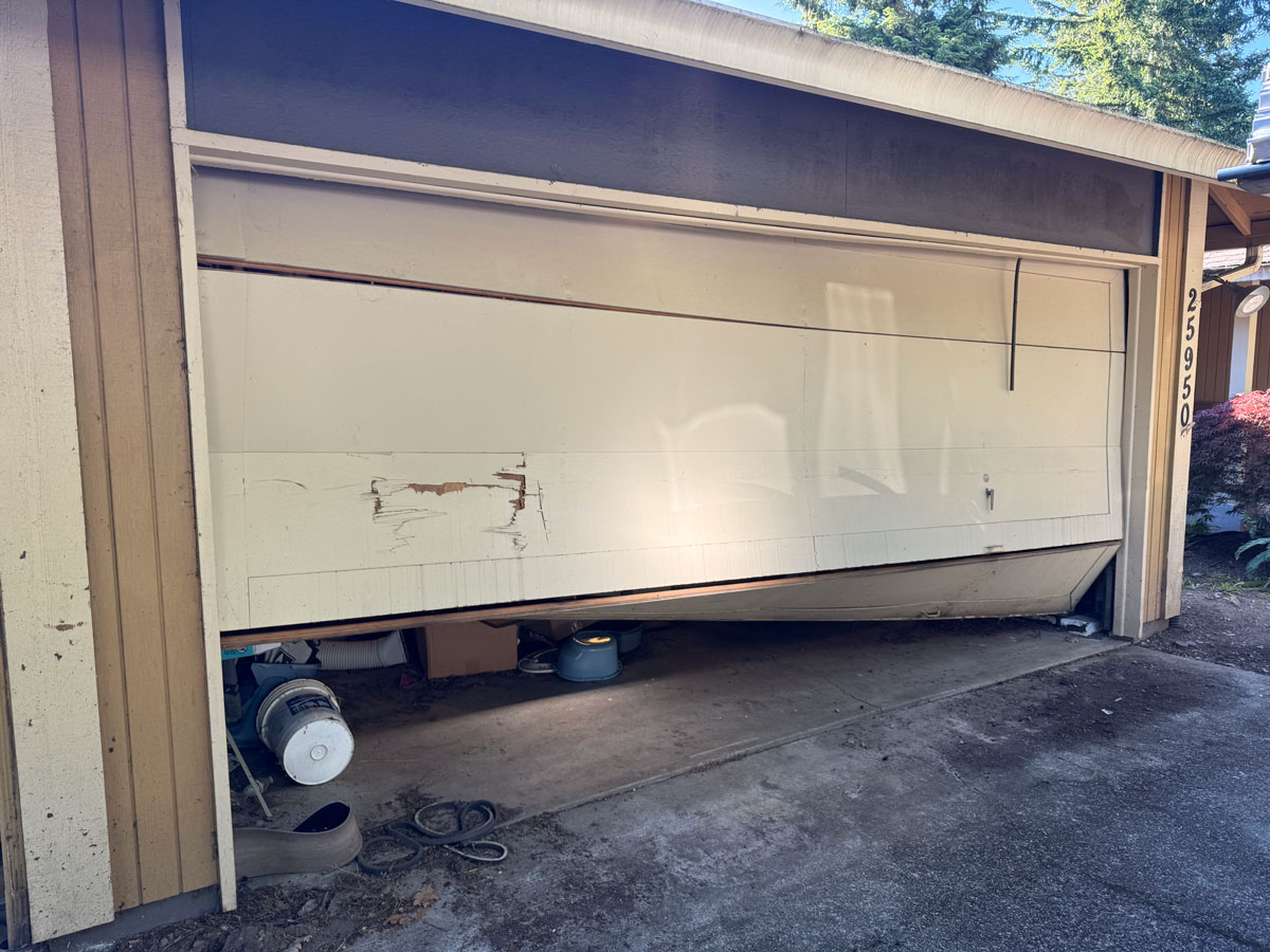 Residential Projects lsd before garage door upgrade hormann 16 x 7 2500 kent washington 1