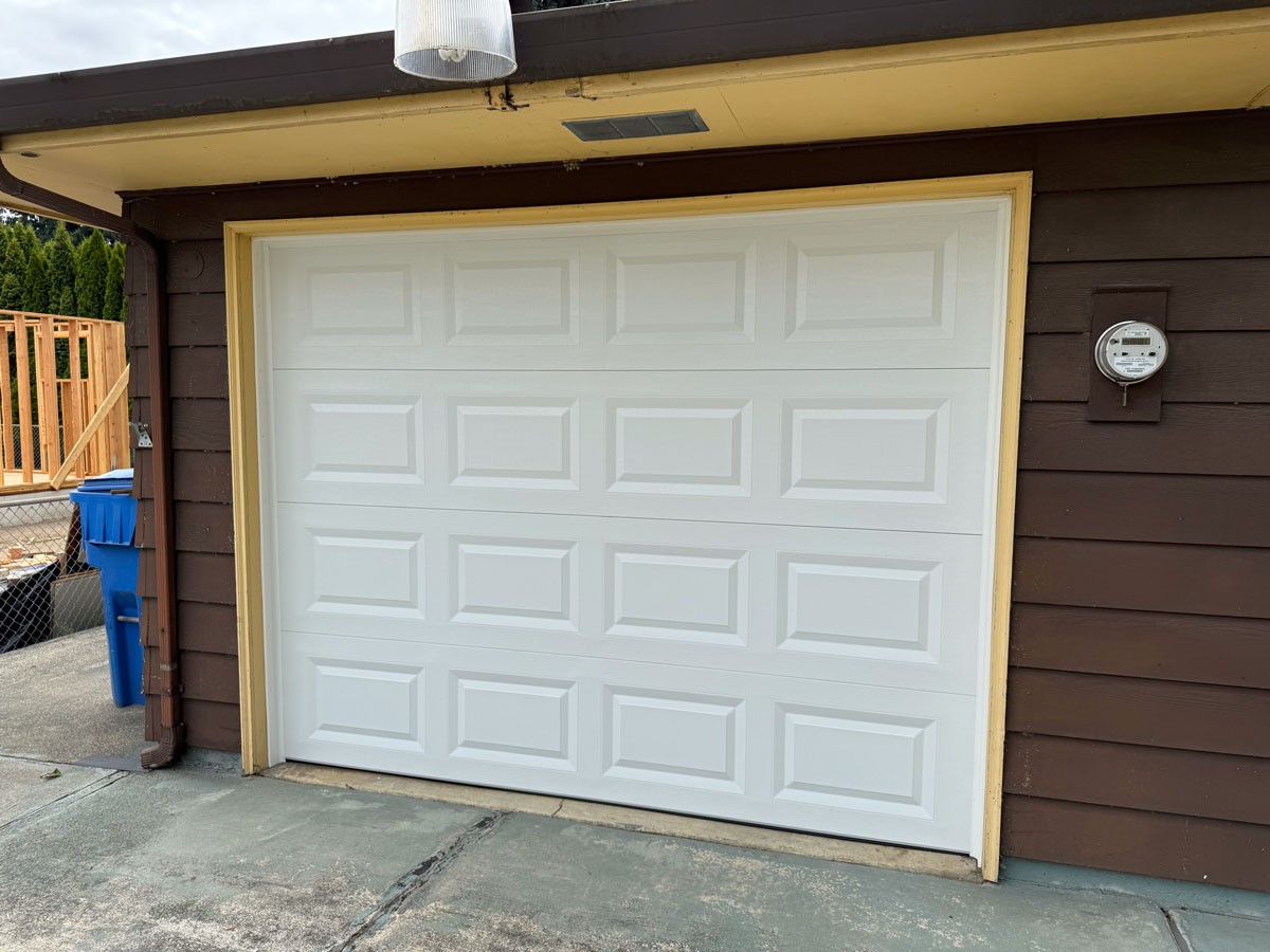 Residential Projects lsd after single garage door upgrade with clopay t50s puyallup washington 2