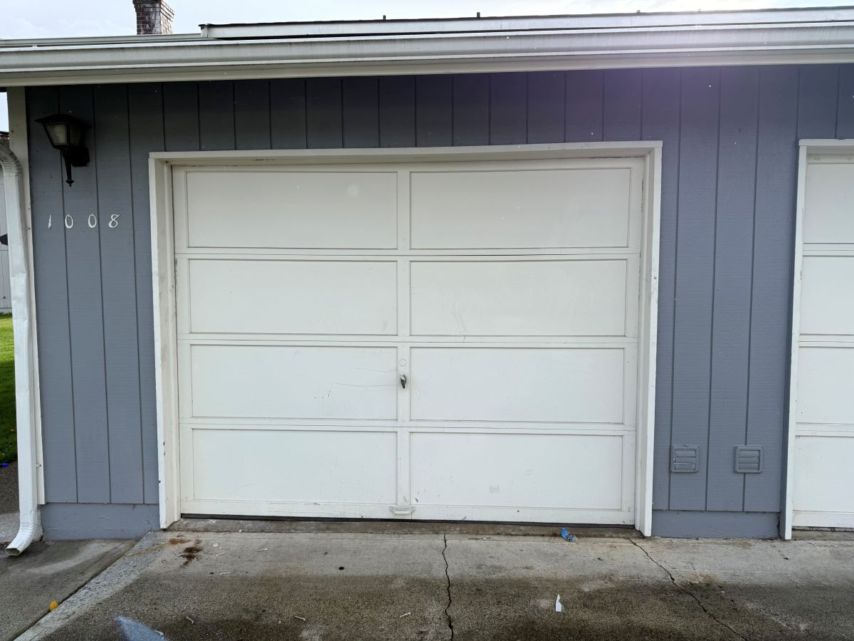 before upgrade garage door hormann 9 x 7 3400 long panel puyallup wa