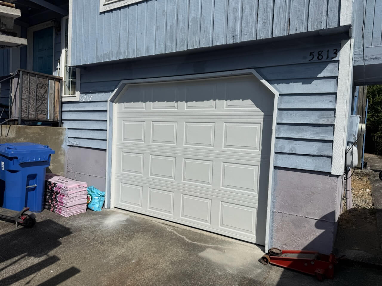 after small garage door update wayne dalton 9 x 7 9100 tacoma wa